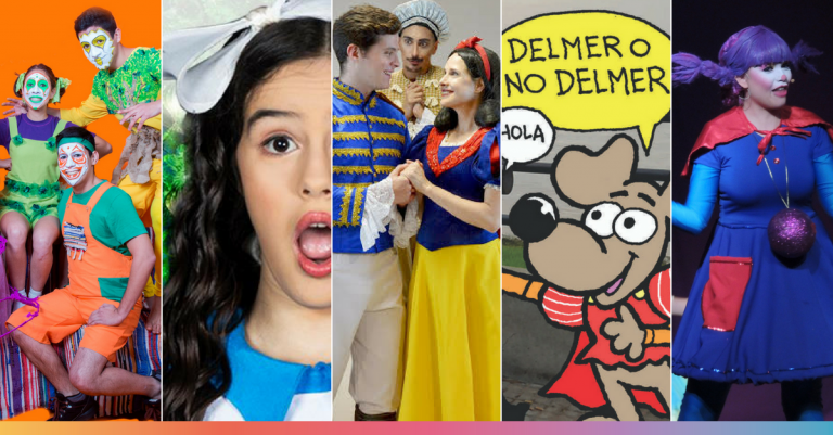 Julio: 5 obras para los chicos en estas vacaciones