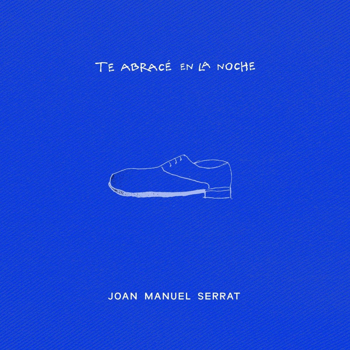 Portada de Te abracé en la noche interpretada por Joan Manuel Serrat