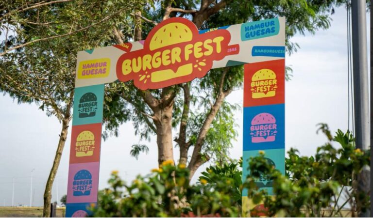 Imagen de prensa de la primera edición de Burger Fest