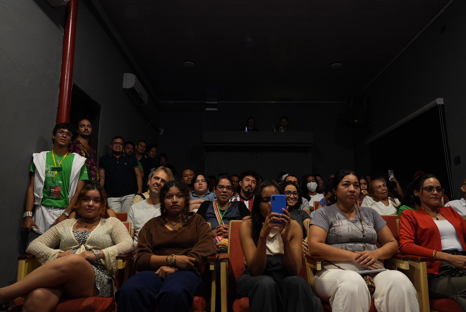 Público reunido en una función anterior de El Loco de Cervantes