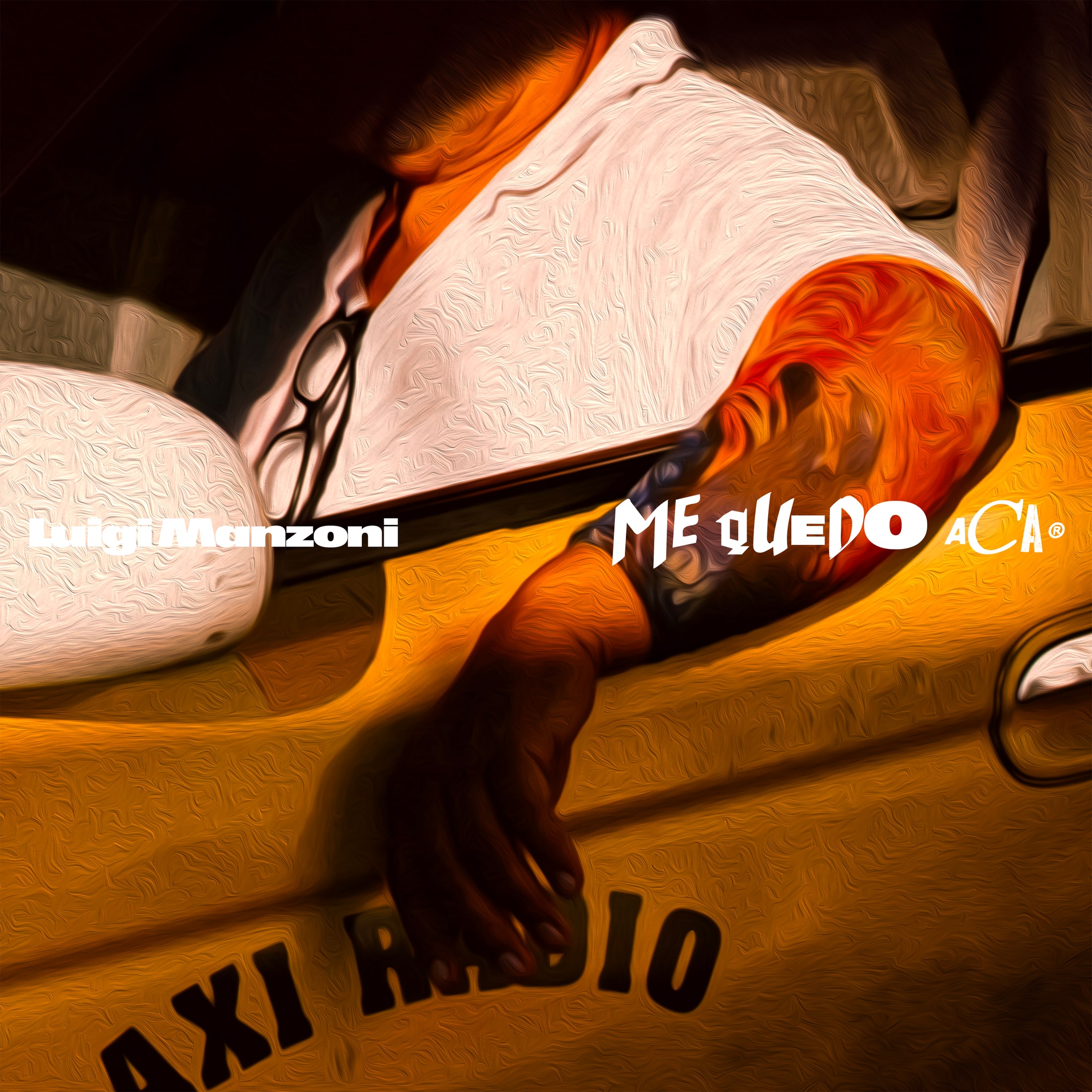 Portada del álbum Me quedo acá de Luigi Manzoni