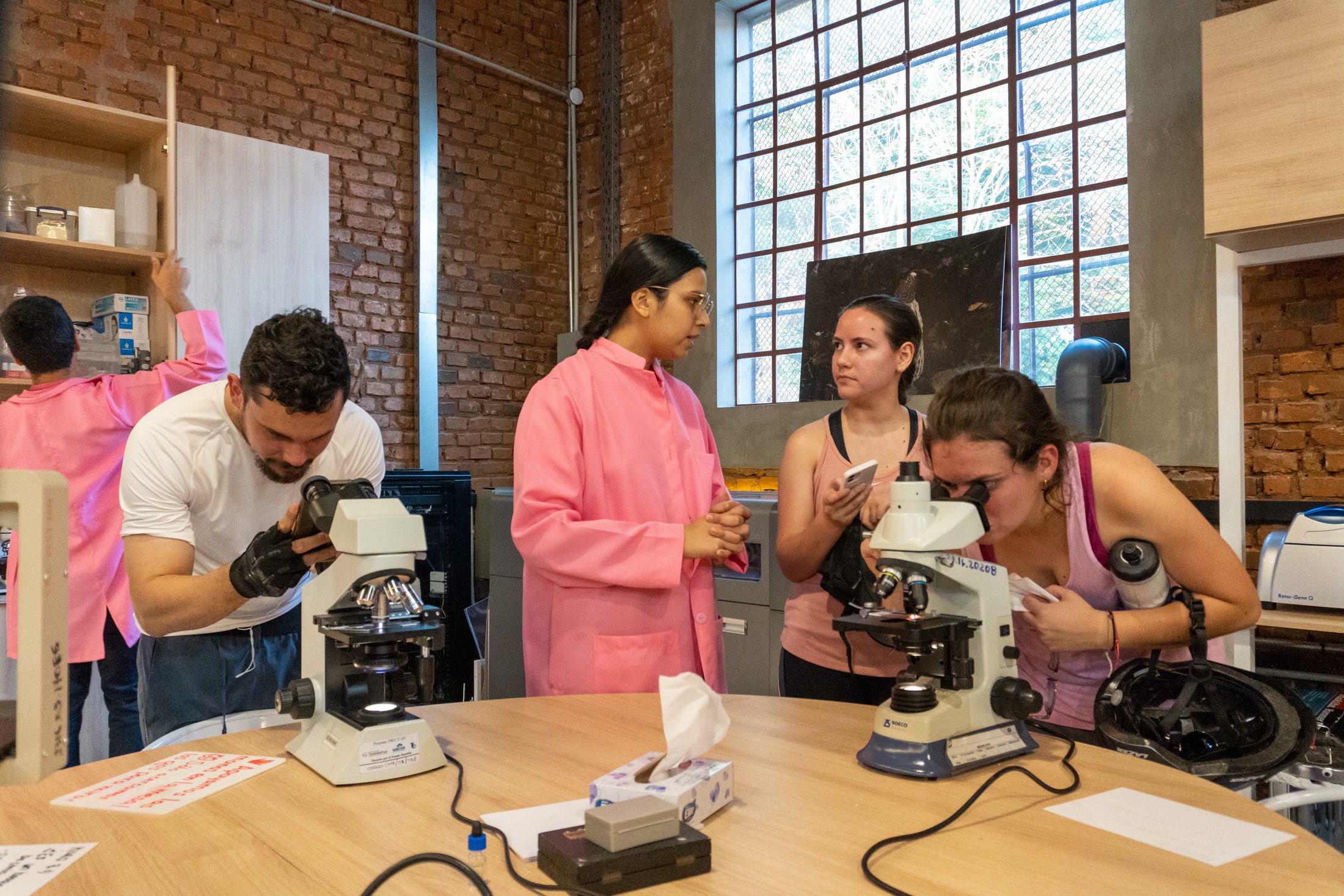 Actividad educativa en el Museo de Ciencias del Paraguay