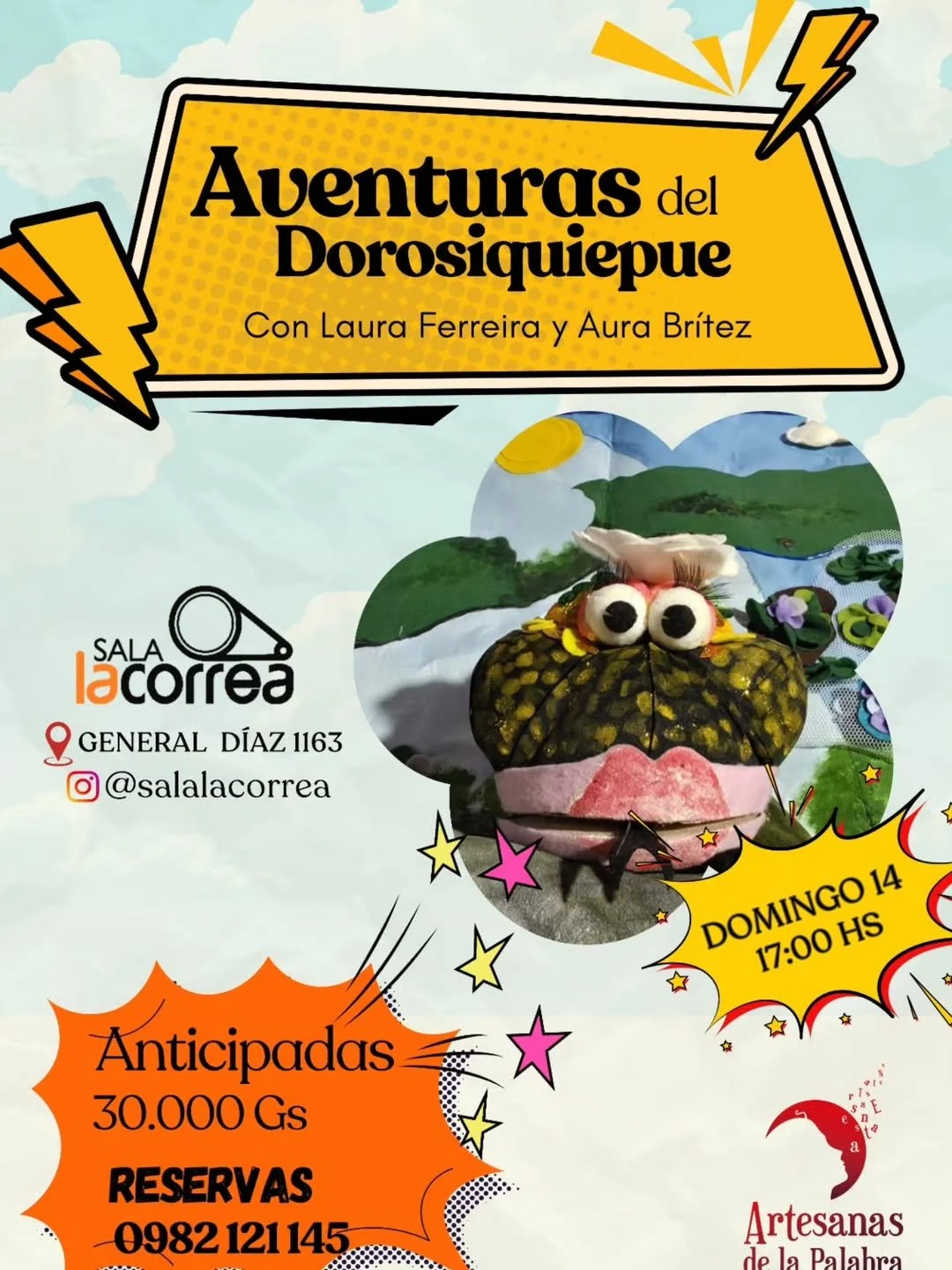 Aventuras del Dorosiquiepue — Sala La Correa