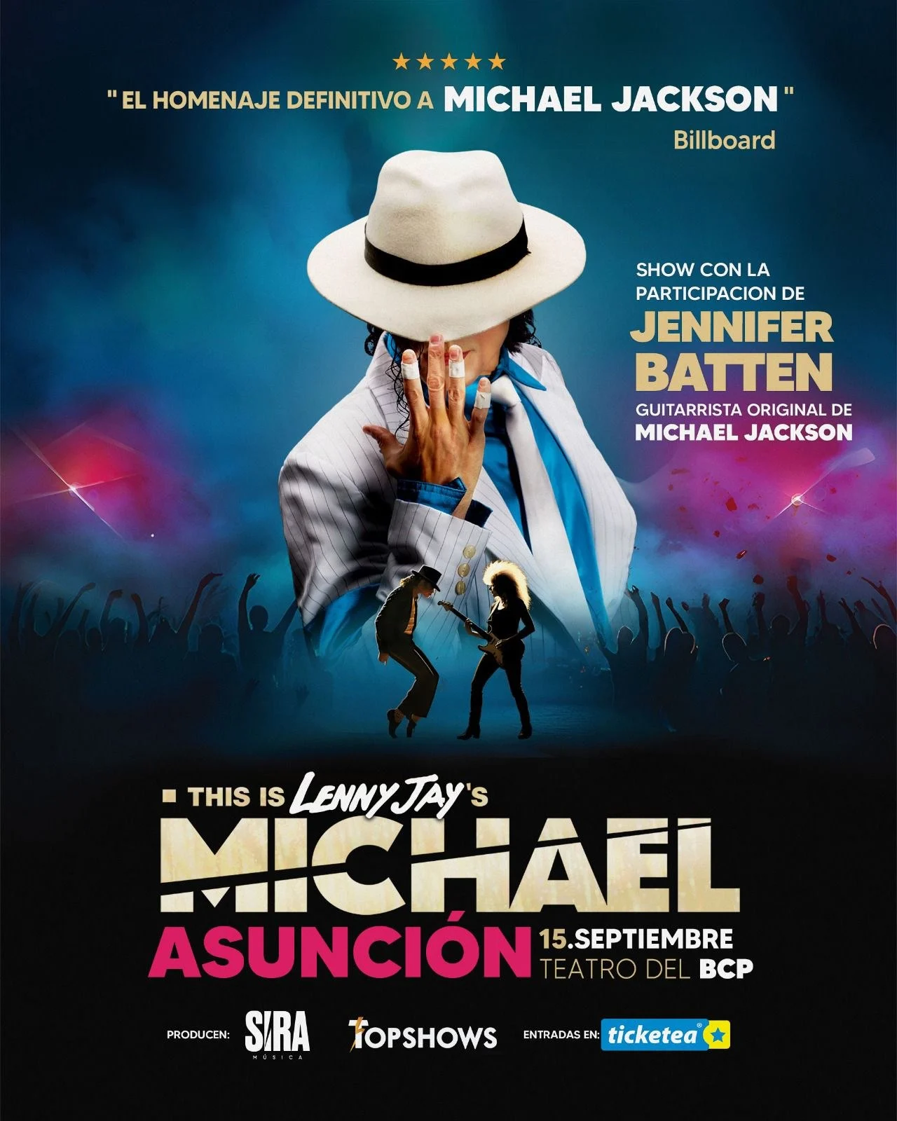 This is Lenny Jay's Michael — Teatro del BCP, septiembre 2026