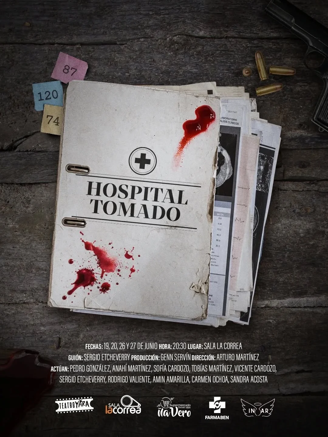 Hospital Tomado — Teatro Yara, Sala La Correa 2026