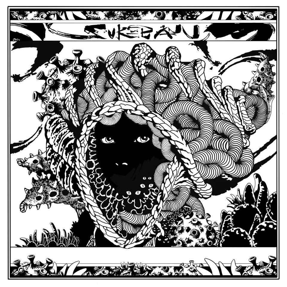 Arte de portada del EP Un golpe tras otro de Sukeban